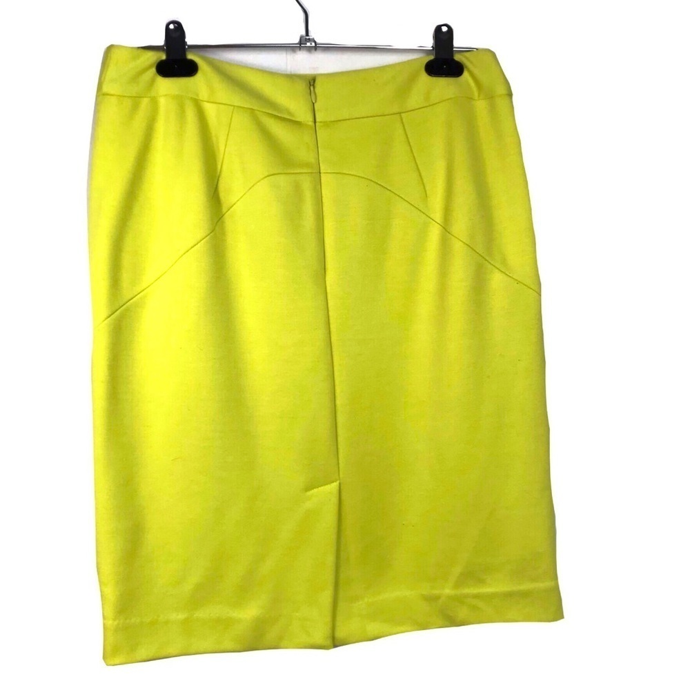 Bright Yellow Pencil Skirt - Picture 2 of 4